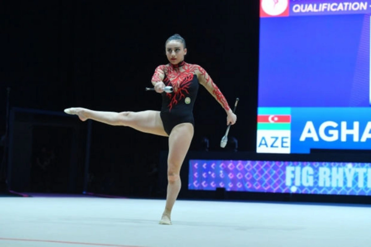 Зохра Агамирова вышла в еще один финал Кубка мира по художественной гимнастике в Баку